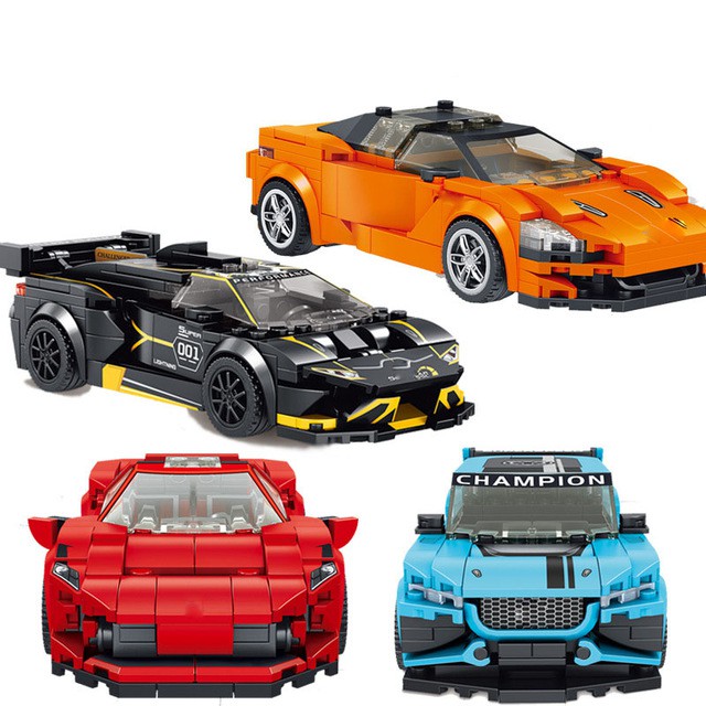 1002 🚗 Xếp hình kiểu Lego Technic siêu xe (270-300 miếng) 🚗 (T0004)