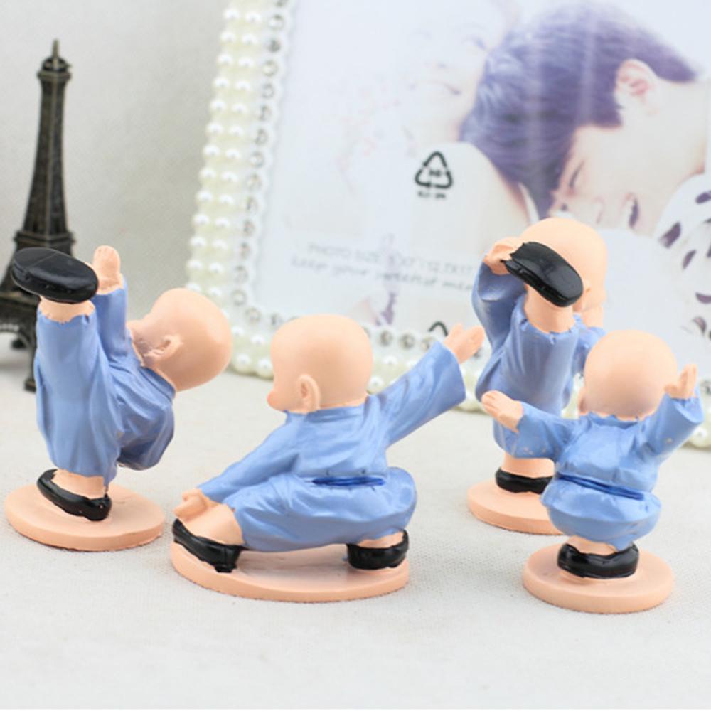Mô Hình Chú Tiểu Shaolin Bằng Nhựa Resin Dễ Thương