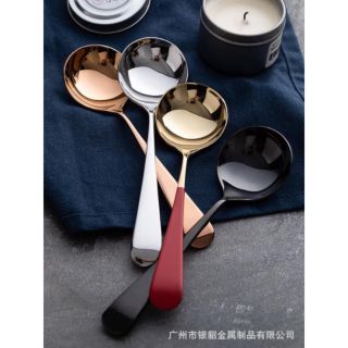 SET 5 THÌA INOX MẠ VÀNG