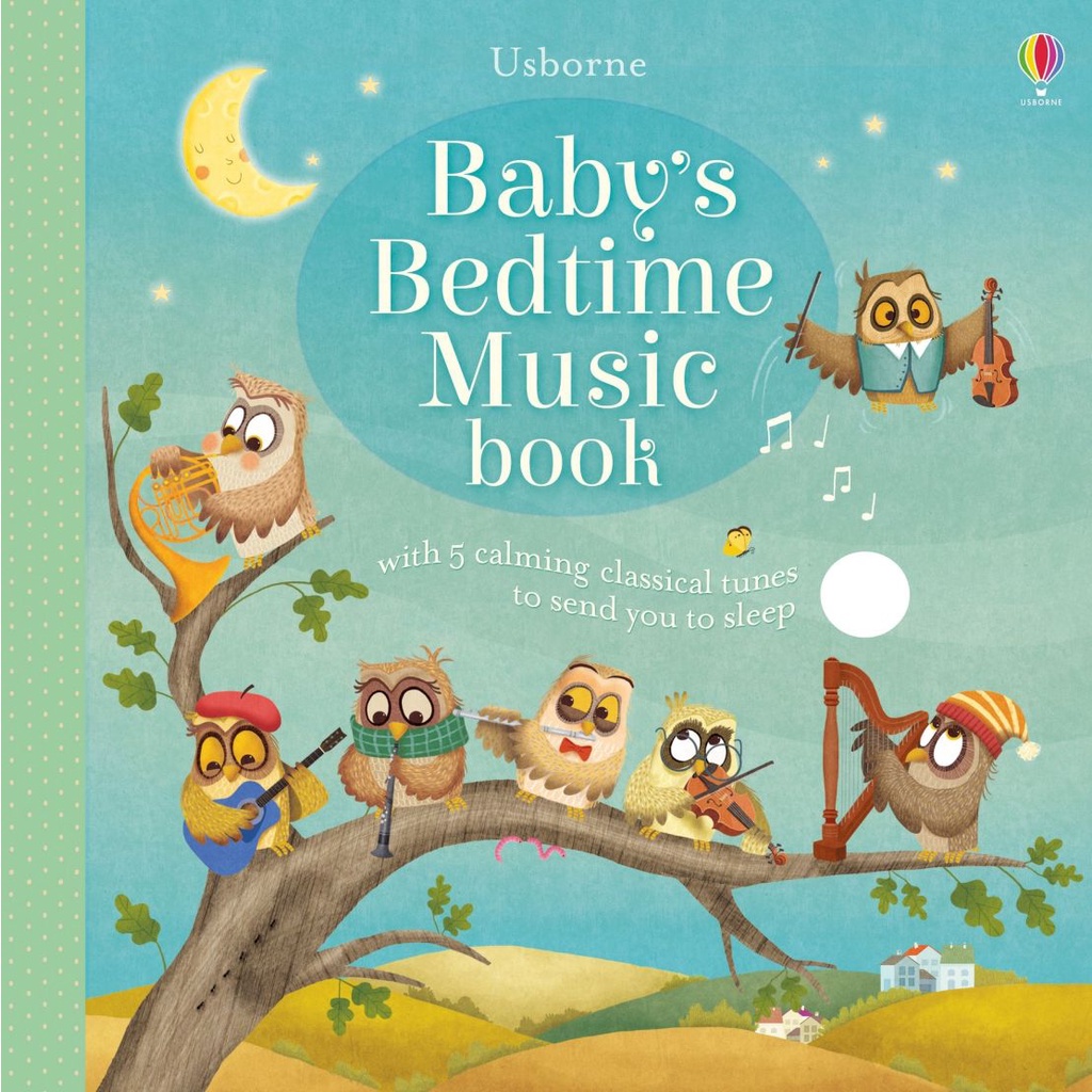 Sách âm thanh Usborne - Baby Bedtime Music - Âm nhạc ru bé ngủ ngon