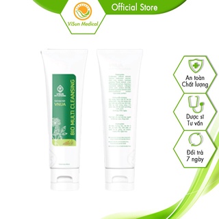Gel rửa mặt Vnua Bio Multi Cleansing giúp làm sạch bụi bẩn, chất nhờn và tế bào chết trên da lọ 60ml