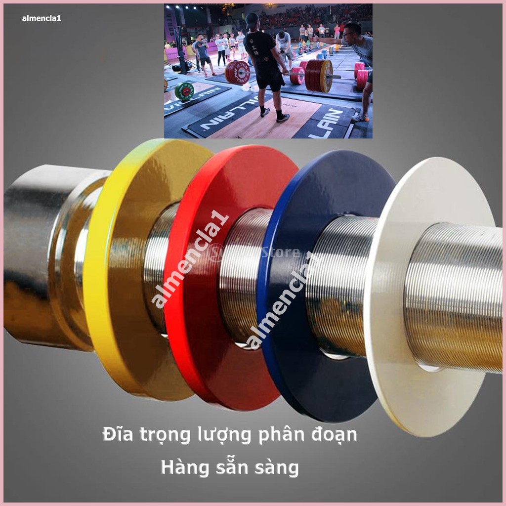 Đĩa Micro Hỗ Trợ Nâng Tạ Thế Hệ Olympic Bằng Thép