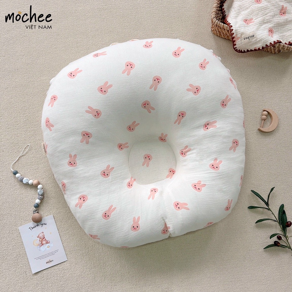 Vỏ gối chống trào ngược cho bé Mochee , vỏ gối tránh trào ngược thay thế - Monnie Kids