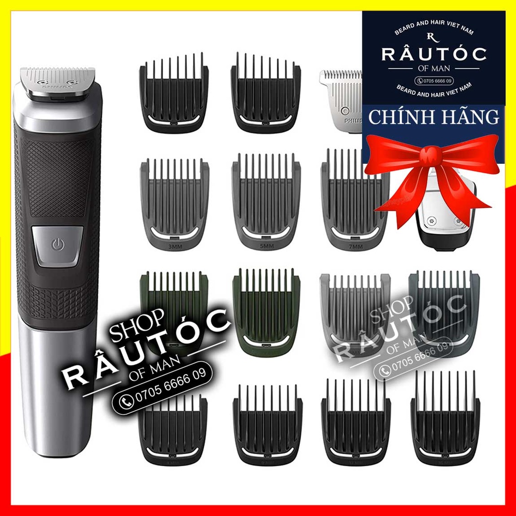 Tông Đơ Philips Norelco Multigroom 3000, 5000, 7000 đa năng Giúp Cắt Tỉa Râu, Tóc, Lông Mũi