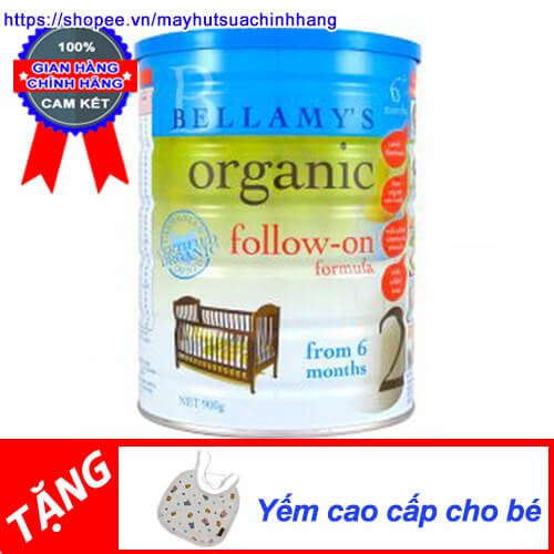 Sữa Bellamy Organic đủ số 1 2 3 4 900g cho bé từ 0-12m chính hãng