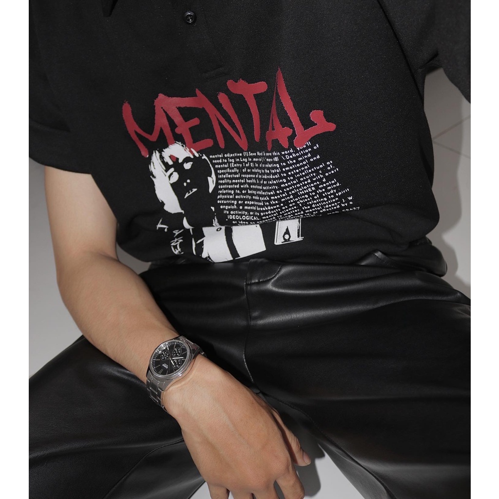 Áo Polo MENTAL®️ ANTI-VIOLENCE POLO SHIRT