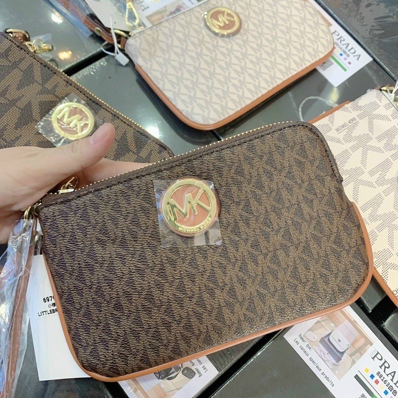 Ví MK dẹp cầm tay nhiều màu