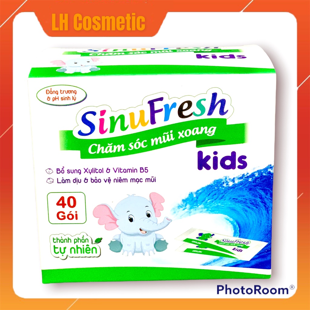 Muối rửa mũi xoang Cát Linh - Sinufresh Kids, muối rửa mũi cho trẻ nhỏ thumbnail