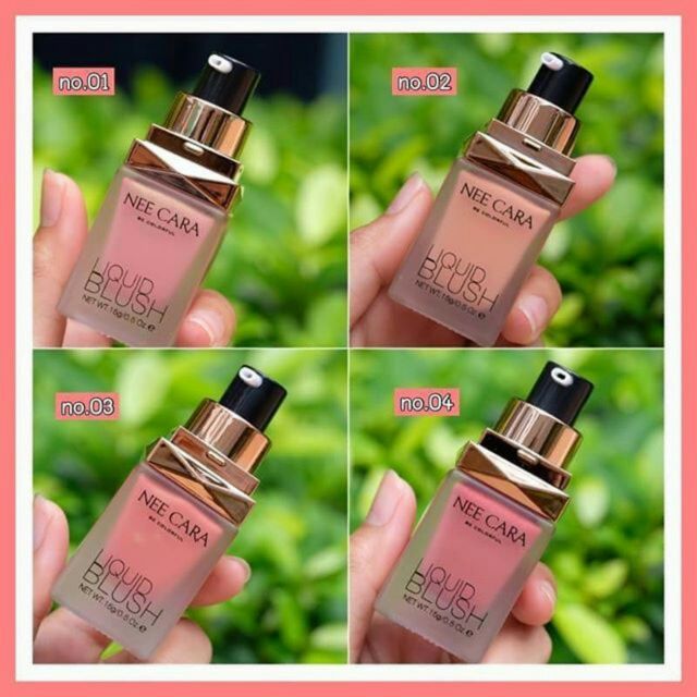 Má Hồng Dạng Kem NEE CARA Liquid Blush 15g - Thái Lan | BigBuy360 - bigbuy360.vn