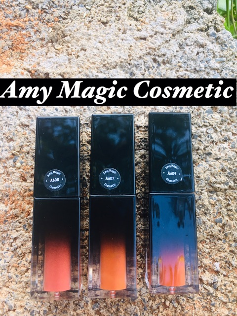(ẢNH THẬT) Son kem matte handmade cao cấp AMY (tặng kèm dưỡng môi) | BigBuy360 - bigbuy360.vn