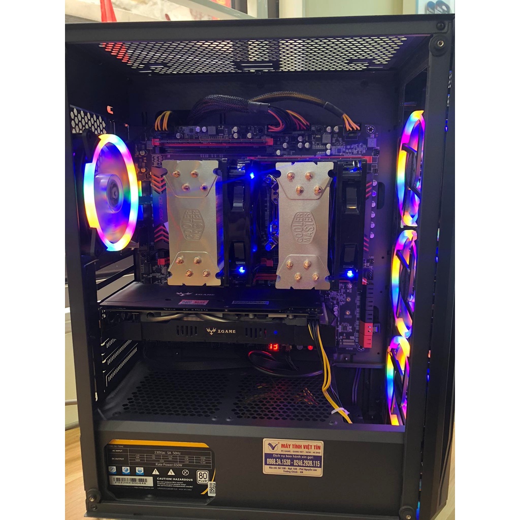 THÙNG PC X99 Dual Xeon CHUYÊN GAME-ĐỒ HỌA-GIẢ LẬP-RENDER