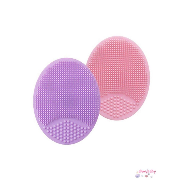 1 cái bàn chải làm sạch mát-xa Bàn chải làm sạch da mặt silicon mềm Bàn chải gội đầu [8/1]