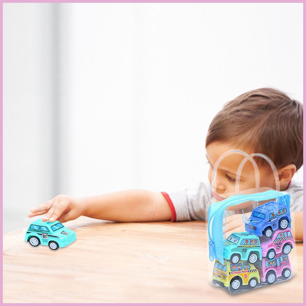 Set 6 Xe Hơi Đồ Chơi Mini Cho Bé