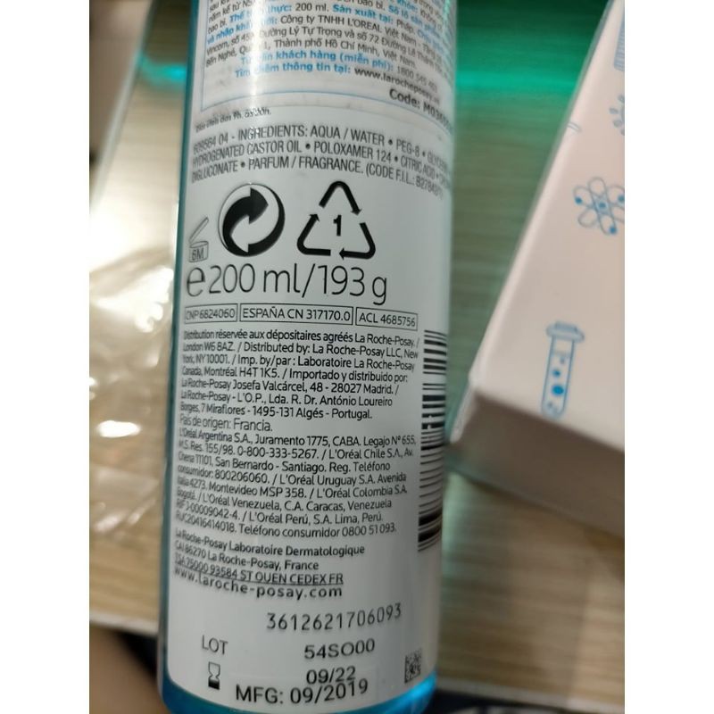 NƯỚC HOA HỒNG La Roche-Posay Lotion Effaclar 200ml Cho da hỗn hợp, dầu, mụn | BigBuy360 - bigbuy360.vn