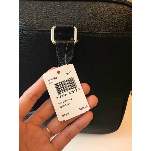 TÚI CÔNG SỞ COACH PERRY F59057 | BigBuy360 - bigbuy360.vn