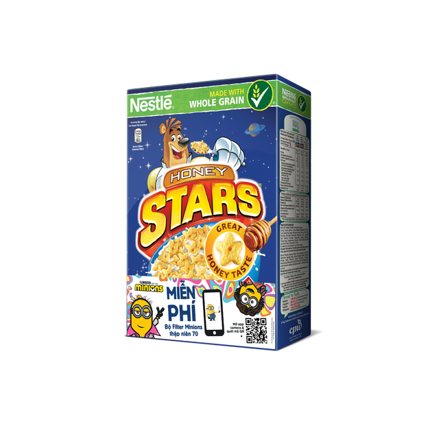 [Mã FMCGMALL -8% đơn 250K] Bánh Ăn Sáng Nestle Honey Stars (150g)