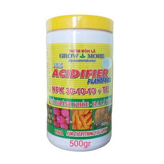 Phân bón lá npk 30-10-10 +te lọ 500gr dùng giai đoạn cây đang phát triển