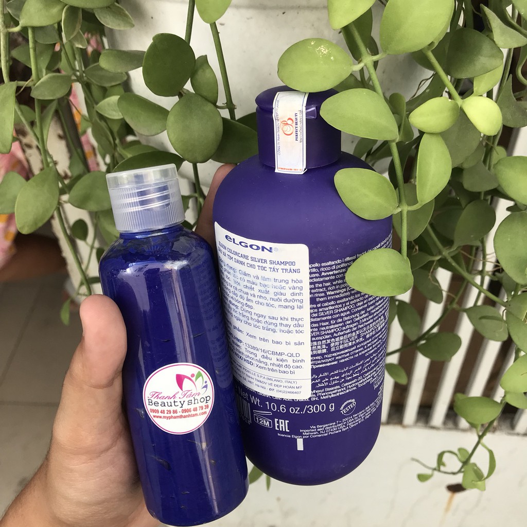 🇮🇹 Dầu Xả Khử Sắc Tố Vàng Elgon Silver Conditioner 120ml