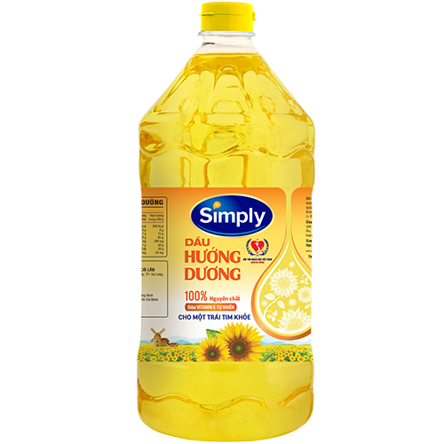 Dầu hướng dương Simply 2L