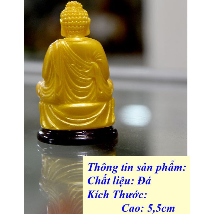 Tượng Đức Phật A Di Đà cao 5cm-Nhiều mầu GIÁ TỐT NHẤT THỊ TRƯỜNG