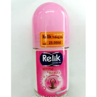 Lăn khử mùi trắng da Relik 25ml