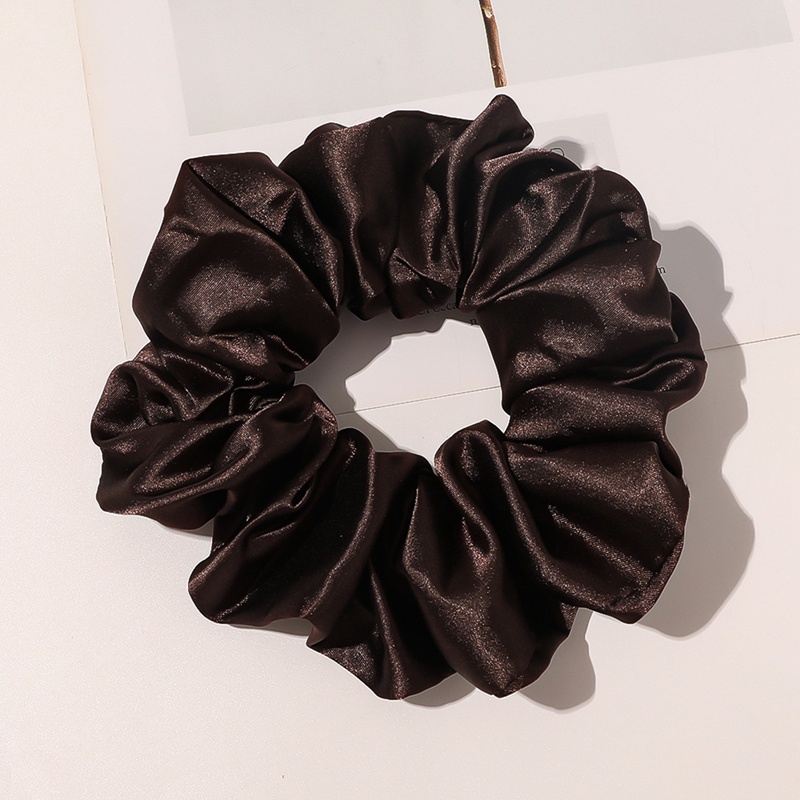 Dây Buộc Tóc Vải Satin Nhiều Màu Sắc Thời Trang Dành Cho Nữ