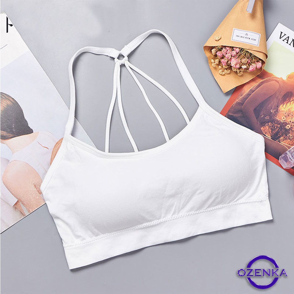 Áo bra croptop mặc trong áo voan áo khoét ngực FATE 211