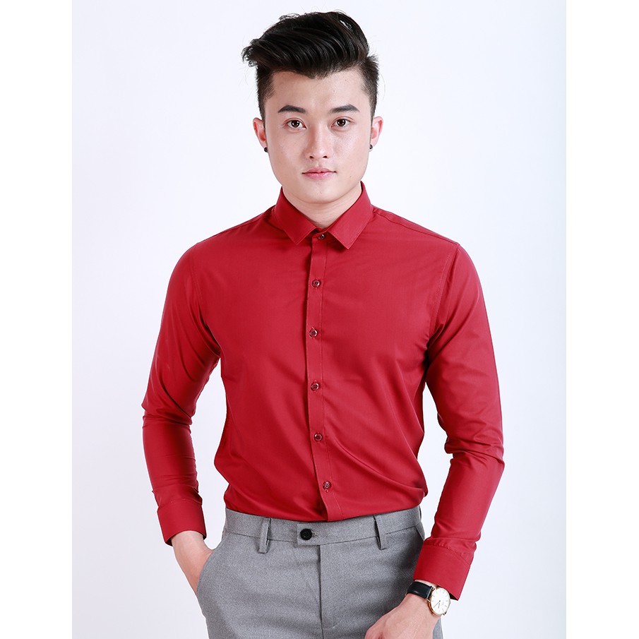 ÁO SƠ MI LỤA THÁI KHÔNG NHĂN
