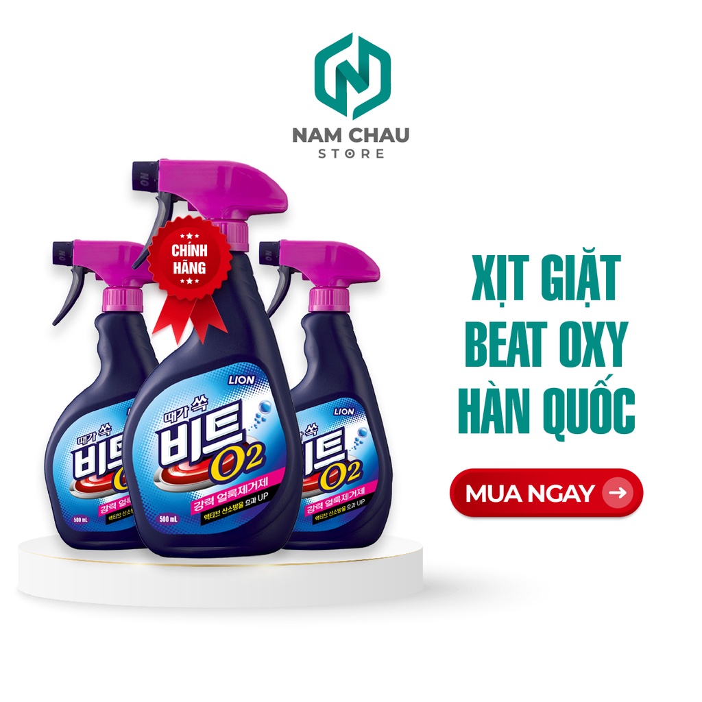 Namchaustore - Xịt Giặt Thơm Quần Áo 2 In 1Hàn Quốc 500ml