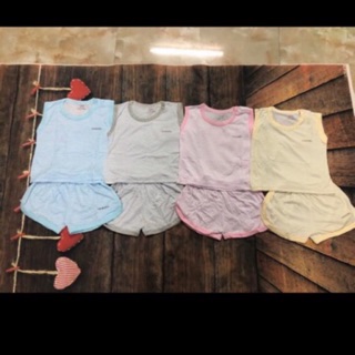 Bộ noubaby cotton tre ba lỗ