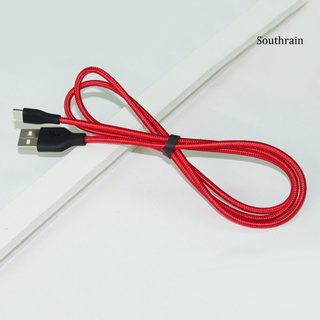 Cáp Sạc Nhanh Bện Dây Dài 1m Cổng Micro Usb / Type C