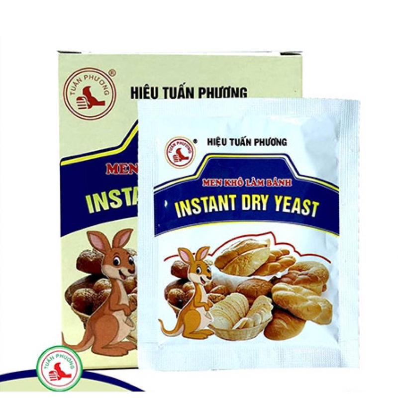 MEN KHÔ/ BỘT NỞ INSTANT DRY YEAST GÓI 10G