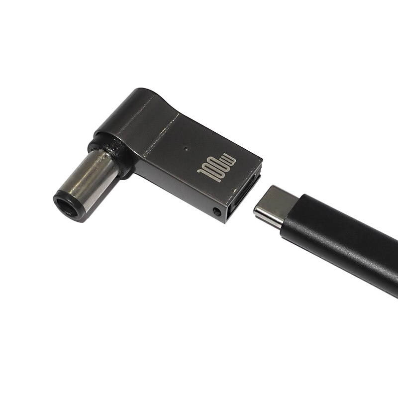 ​Đầu Nối Kích Hoạt Chuyển Đổi 100W 5A PD Từ Cổng USB C Sang Cổng Cắm 4.5 * 3.0 7.4 * 5.0 5.5 * 2.5mm Cho Dell HP Asus Laptop