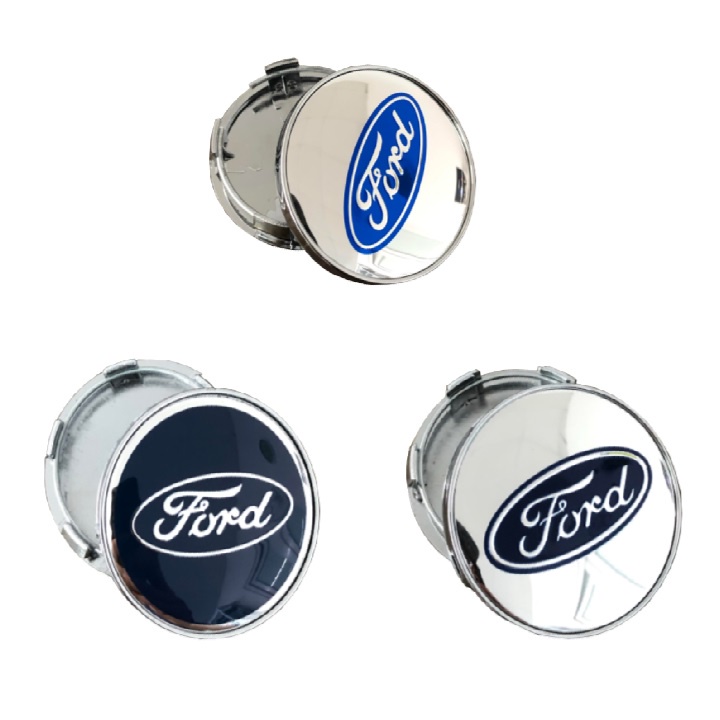 Logo chụp mâm bánh xe ô tô Ford - Đường kính 60mm