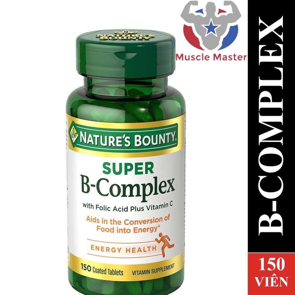 Viên Bổ Sung Vitamin B Tổng Hợp Super B-Complex 150 Viên