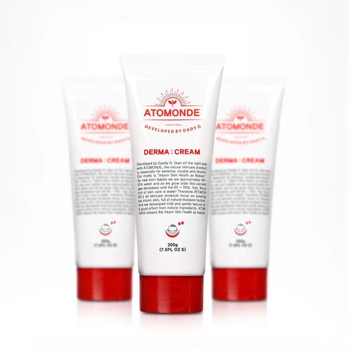 Kem Dưỡng Da Mặt Hàn Quốc Atomonde Derma Cream 200g