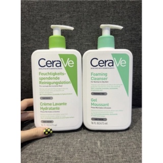 Sữa Rửa Mặt Cerave Bản Pháp 2 Màu Cho Da Khô - Dầu Mụn