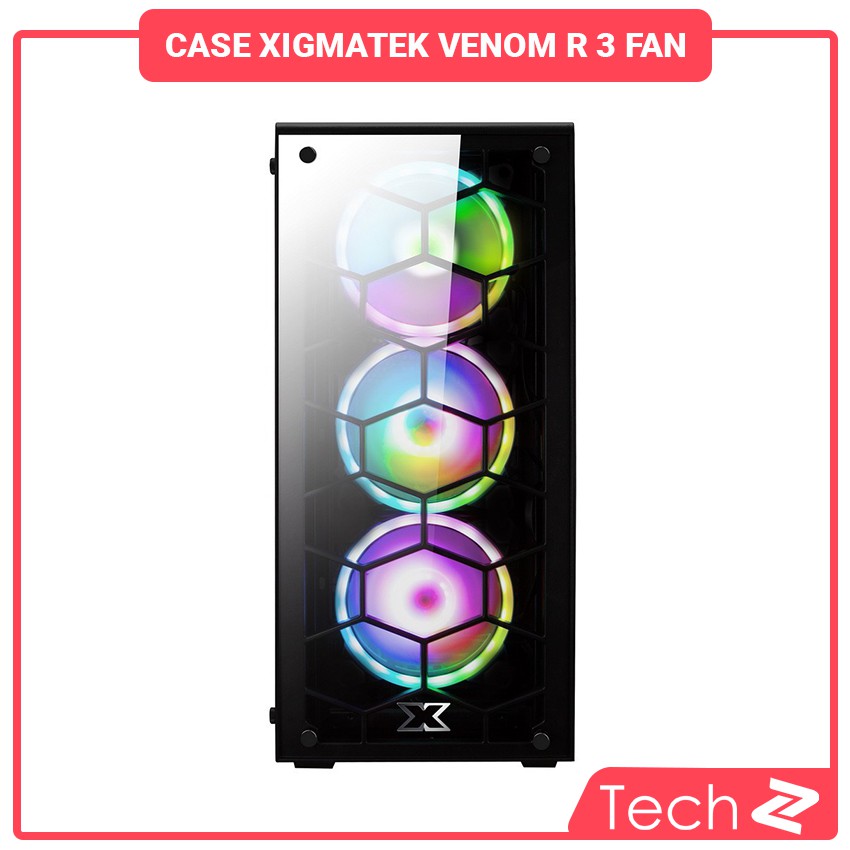 Vỏ case Xigmatek VENOM (E-ATX, ATX, Micro-ATX, ITX)