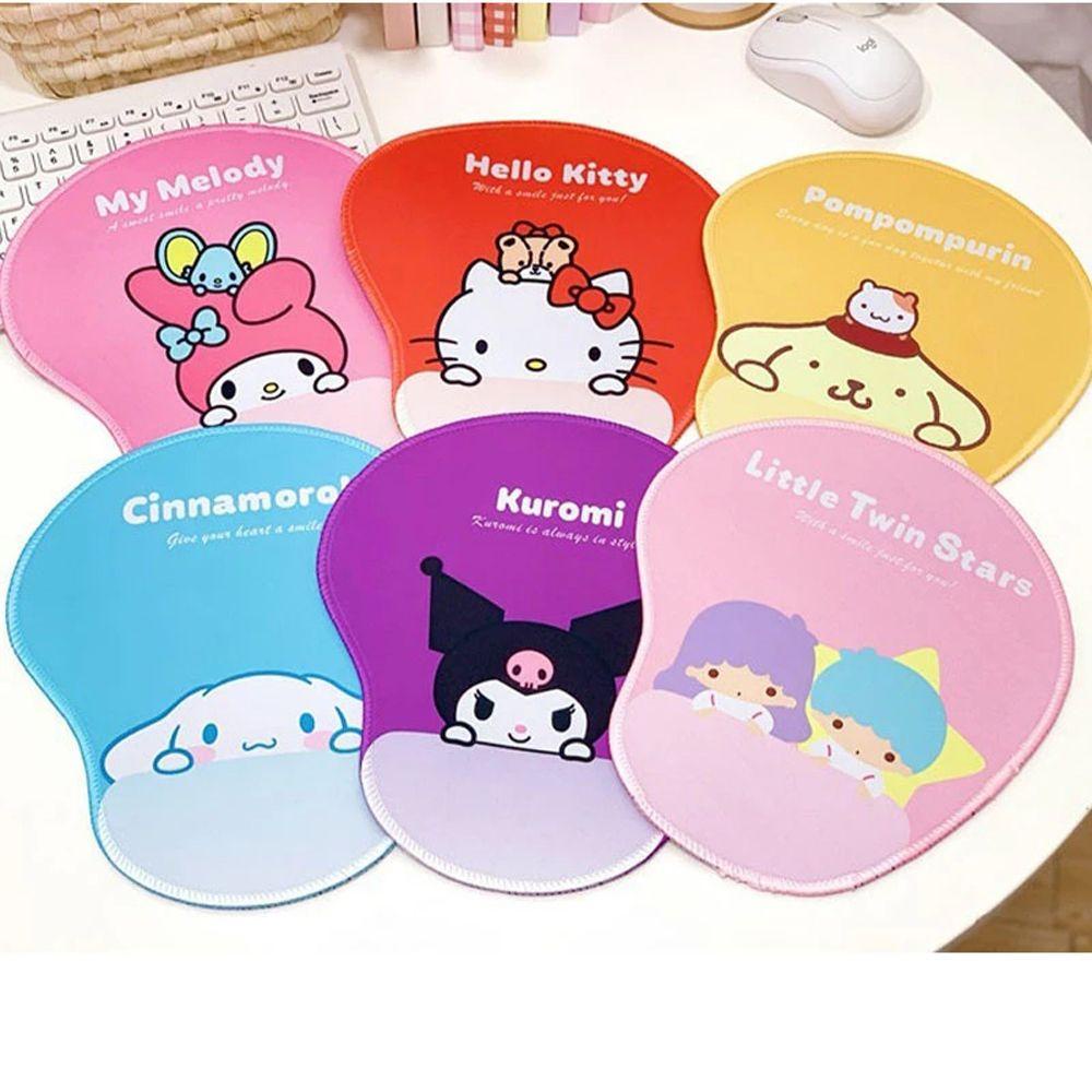 Thảm Lót Chuột Chống Trượt Không Thấm Nước In Hình Kuromi My Melody Cinnamoroll