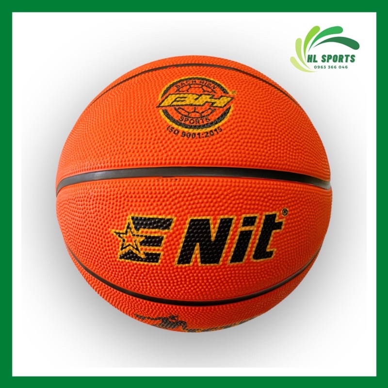 Bóng rổ cao su Enit Bách Hiền tiêu chuẩn thi đấu - Hoàng Lâm Sports