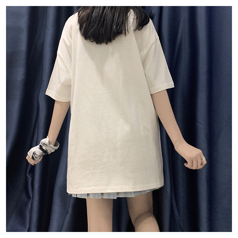 Áo thun tay lỡ Unisex NEKOSG, áo phông form rộng ATR8