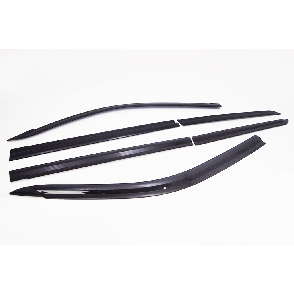 vè mưa Prado 2010-2011-2012-2013 Vè đen 6 Chi Tiết Auto Clover Hàn Quốc