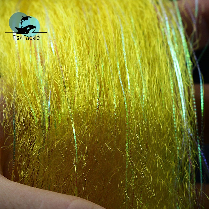 Mồi Câu Cá Nước Mặn Bằng Sợi Tổng Hợp Lấp Lánh