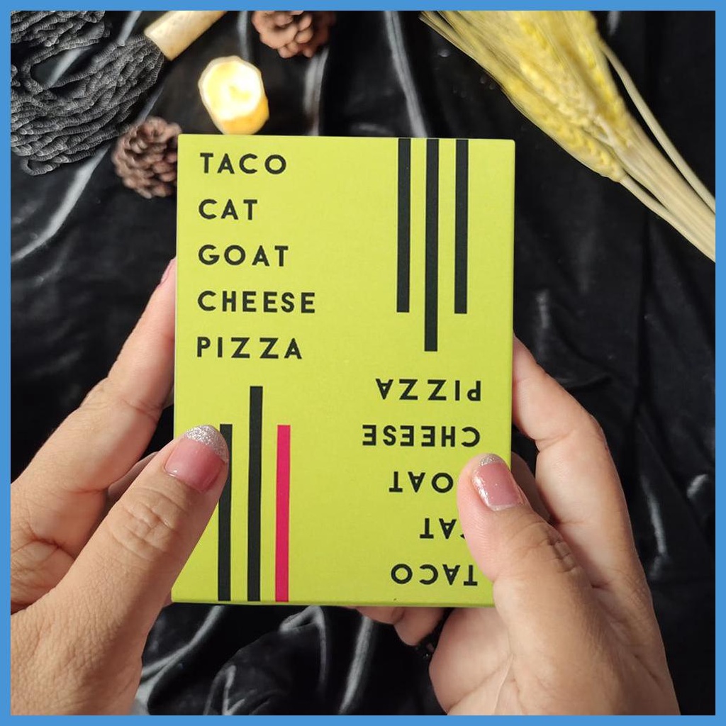 Bộ Thẻ Trò Chơi Taco Cat Goat Cheese Pizza Dành Cho Người Lớn Và Trẻ Em