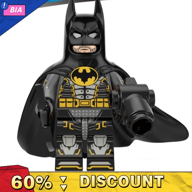 Batman the Flash Superman Minifigures DC Justice League Super Heroes Building Blocks Kids Lego Toys KF6136