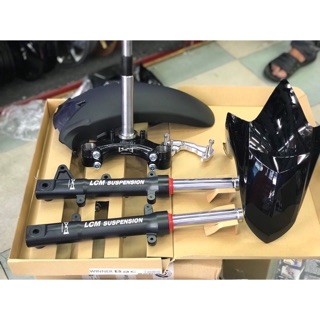 Combo phuộc trước LCM winner cho exciter 150