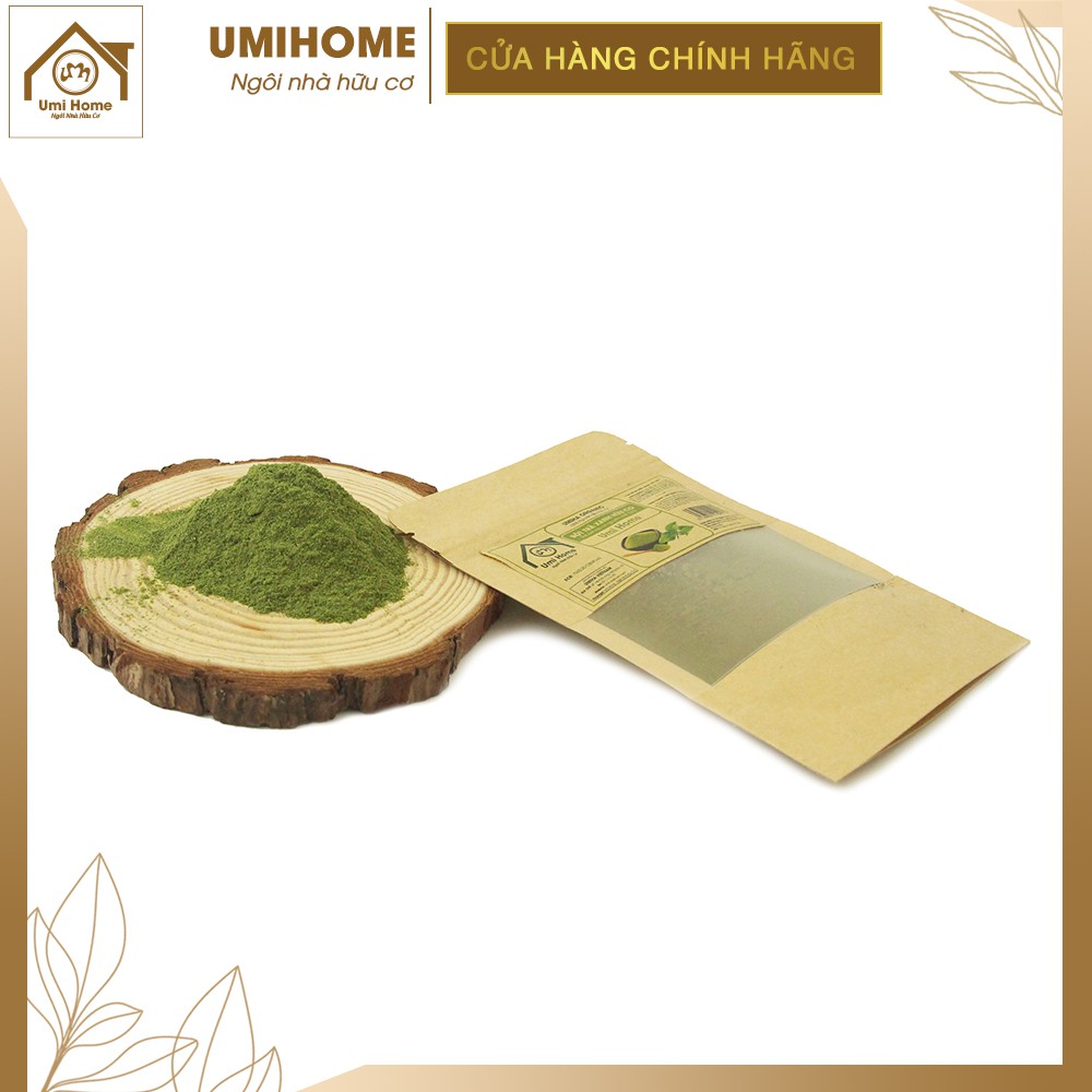 Bột Trà Xanh hữu cơ UMIHOME nguyên chất | Green tea powder 100% Organic | BigBuy360 - bigbuy360.vn