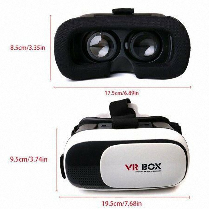 [Siêu Rẻ] Kính Thực Tế Ảo Vr Box Thế Hệ 2