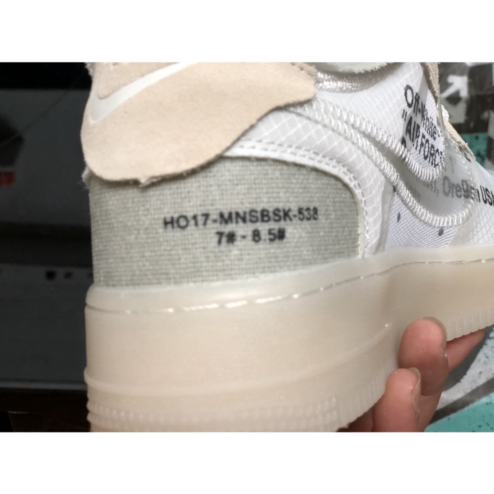 [FREE SHIP] Giày Thể Thao Af1 Off White Trắng Fullbox Nam Nữ Cao Cấp Cực Đẹp | BigBuy360 - bigbuy360.vn