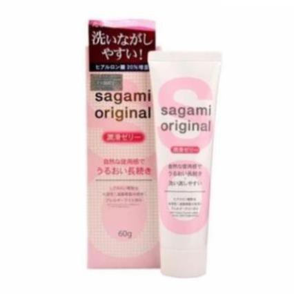 Gel bôi trơn cao cấp tạo độ ẩm tự nhiên Sagami Original [ HÀNG CHÍNH HÃNG ] , Nhật Bản 60g